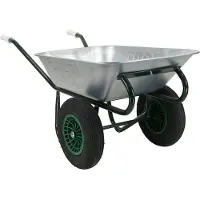 Altrad Fort FORT 215-90/2 Profi: Carretilla de mano de 2 ruedas, ideal para jardinería, con capacidad de 90 litros