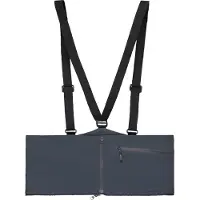 Norrøna - Ropa para esquí de travesía - Accessories Flex1 Mountaineering Zip-In Bib M Ebony - Talla XL - Azul marino