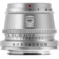 TTArtisan 35mm f/1.4 Fuji FX Montura Plata