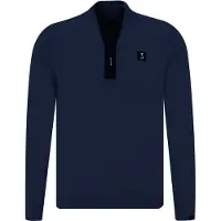 Butcher of Blue Clifden Halfzip Alaska Blue Talla: M | Jerséis cuello Alto Outlet | Hombre | Azul