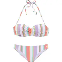 LASCANA Bikini amarillo / jade / lila claro / pitaya