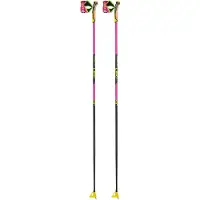 LEKI - Bastones de esquí nórdico - PRC 750 Pink - Talla 145 cm - Rosa