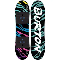 Burton - Snowboards - Mini Grom Rocker 2027 de Madera - Talla Infantil 100 cm - Negro