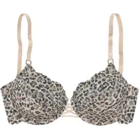 LASCANA Sujetador beige / marrón / negro moteado