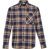 Shiwi Men Check Shirt Luke Gingerbread Brown Talla: S | Camisas Casuales Outlet | Hombre | Marrón