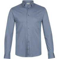 Shiwi Men Pique Shirt Pablo Denim Grey Talla: XXL | Camisas Casuales Outlet | Hombre | Azul