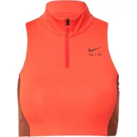 Nike Sujetador deportivo borgoña / rojo anaranjado