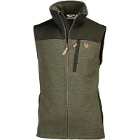 Fjällräven - Buck Fleece Vest - Chaleco de forro polar size M, oliva