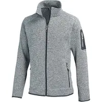 CMP - Jacket Jacquard Knitted 3H60747N - Forro polar size 54, gris