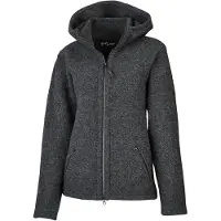 Mufflon - Women's Jula - Chaqueta de lana size M, negro/gris
