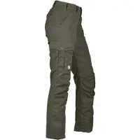 Fjällräven - Women's Karla Pro Winter Trousers - Pantalones de invierno size 34 - Raw Length, marrón/oliva
