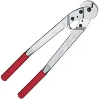 Felco Tijeras de alambre, modelo C16, longitud 590 mm, con revestimiento de plástico