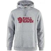 Fjällräven - Logo Hoodie - Sudadera size XL, gris
