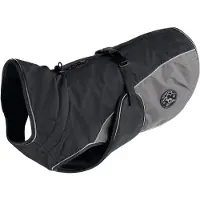 Hunter Pet Abrigo para perros , modelo "Wintermantel Uppsala", color gris antracita/gris, talla 45