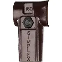 HALDER SIMPLEX 3011160, carcasa de hierro fundido para maza, 60 mm