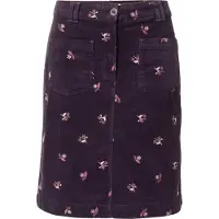 White Stuff Melody Embroidered Cord Skirt Purple Talla: 14 | Mini Faldas Outlet | Mujer | Púrpura