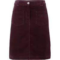 White Stuff Melody Cord Skirt Dark Plum Talla: 16 | Mini Faldas Outlet | Mujer | Magenta