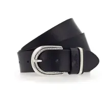 Mustang Cinturón negro / plata