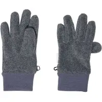 Maximo - Kids' Fleece Gloves with Knitted Cuffs - Guantes size 7, azul