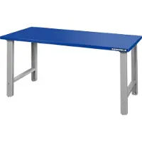 Bahco Banco De Trabajo De Alta Resistencia 1495wb15tsbl Con 4 Patas Acero 1500x750x1030 Mm