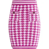 Faina Falda 'Koosh' fucsia / negro / blanco