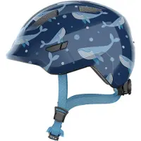 ABUS - Kid's Smiley 3.0 - Casco de ciclismo size 45-50 cm - S, azul