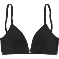 s.Oliver Sujetador negro / plata