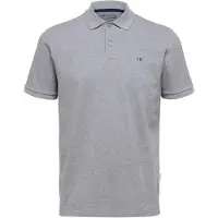 Selected Camiseta 'Dante' gris moteado