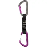 Dmm - Shadow/Spectre Hybrid Quickdraw - Cinta exprés size 18 cm, negro/gris/morado