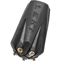 LEKI - Silent Spike Pad Trekking - Tope de goma size 2-Pack, negro