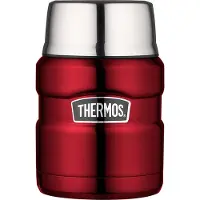 Thermos - Essensbehälter King - Conservación de alimentos size 0,47 l, rojo
