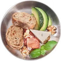 Tatonka - Picnic Plate - Plato size 16,5 cm, gris