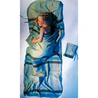 Cocoon - KidSack Cotton Flanell - Saco de dormir de viaje size 180 x 76 cm, gris