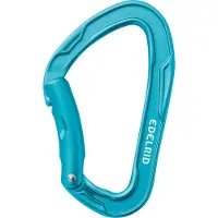Edelrid - Mission Bent - Mosquetón cierre instantáneo turquesa