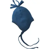 Engel - Baby Hat, Wool Fleece - Gorro size 74/80, azul