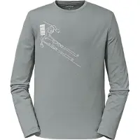 Schöffel Camiseta funcional 'Hasliberg' gris / gris claro