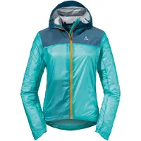 Schöffel Chaqueta de montaña azul / verde