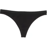 Icebreaker - Women's Siren Thong - Pantalones interiores de lana merina size L, negro