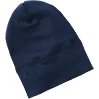 Engel - Baby Hat, Wool/Silk - Gorro size 110/116, azul