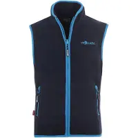 TROLLKIDS - Kid's Arendal Vest - Chaleco de forro polar size 164, azul