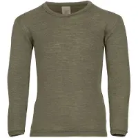 Engel - Kids' Undershirt L/S - Ropa interior merino size 164, oliva