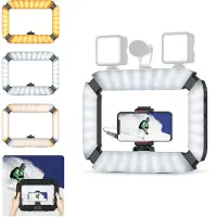 Ulanzi U200 Equipo de vídeo - lámpara de anillo + batería externa de 8000MAh