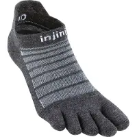 Injinji - Run Lightweight No Show Wool - Calcetines de running size 40,5-44, gris
