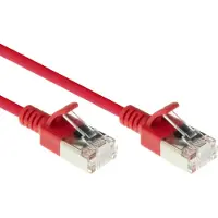 ACT Cable De Red Cat6a Dc7505 U/utp Lszh Slimline 90° Up 0.5 M