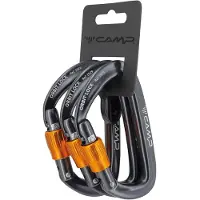 C.A.M.P. - Orbit Lock - Mosquetones de rosca gris