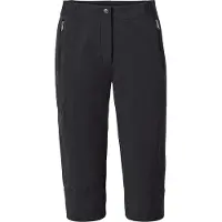 Vaude - Women's Farley Stretch Capri III - Pantalones de trekking size 52, negro