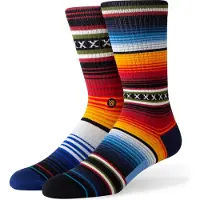 Stance Calcetines azul oscuro / rojo / negro / blanco