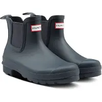 Hunter - Women's Original Chelsea - Botas de agua size 38, azul/gris