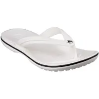 Crocs Chanclas CROCBAND FLIP mujer - Blanco - 43 / 44