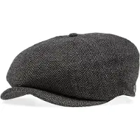 Brixton Gorra 'BROOD' gris / negro